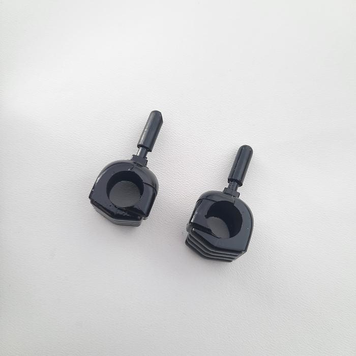 🤖 Antennes Chromées Repro Pour Masque Dai Sentai Godaikin V Caesar - Grande échelle - Neuf - Compatible Megazord