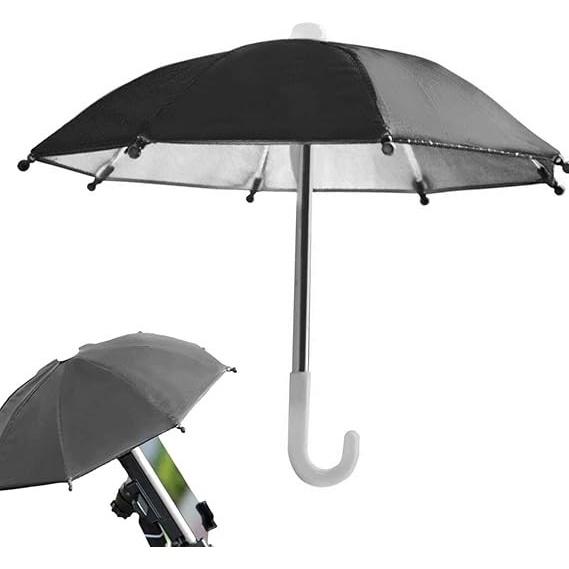 Gambar Holder Hp Payung Motor Flexible Anti Air Debu Payung Mini Pelindung HP Sepeda Motor - Hitam dari Surya Automotive undefined Tokopedia