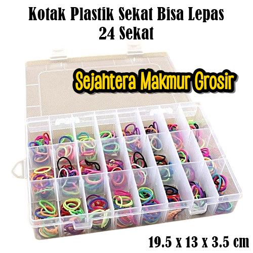Jual Kotak Plastik Penyimpanan Container Box Aksesoris Perkakas 18 ...