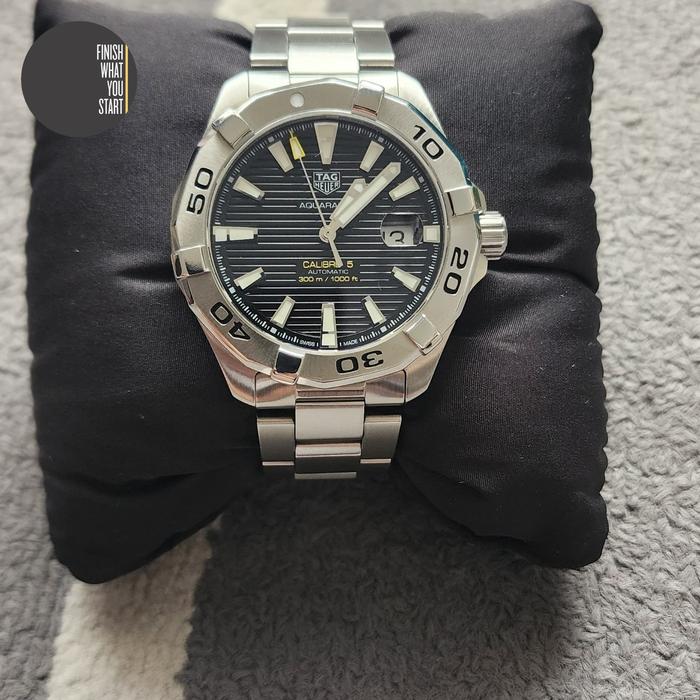 Gambar Tag Heuer Aquaracer Calibre 5 Automatic 43 mm dari ex Hadiah store undefined Tokopedia