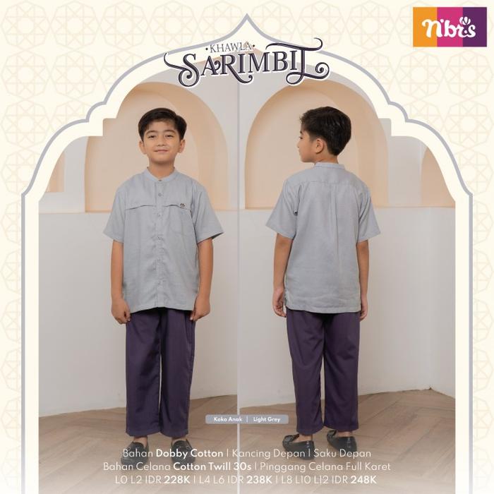 Gambar Nibras Koko anak Promo sale Cuci Gudang - laika black, L12 12tahun dari Nibras House Store undefined 5 Tokopedia