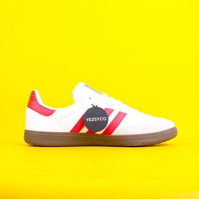 Gambar Adidas Samba OG White Scarlet Red ORIGINAL - 38 dari yezsy undefined Tokopedia