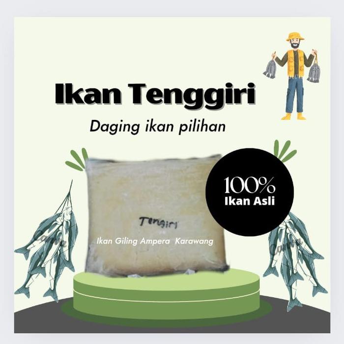 Gambar Ikan Tenggiri Giling 1kg dari ikan giling Ampera Karawang undefined Tokopedia