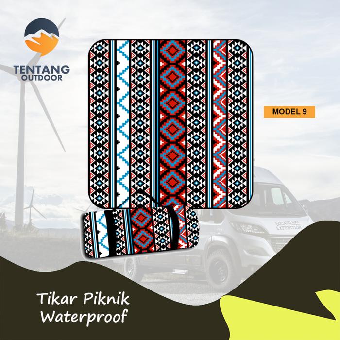 Gambar Matras Tikar Piknik Waterproof Tidak Lembab M03 Alas Camping Outdoor Karpet - Model 9, 150x150 dari TentangOutdoor undefined Tokopedia