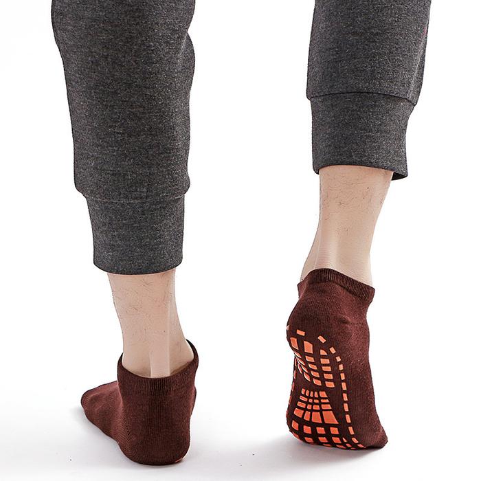Gambar Kaos Kaki Yoga Pilates Anti Slip / Kaos Kaki Olahraga Anti Slip Pria dan Wanita / Kaos Kaki Pendek Anti Slip Dewasa / Kaos Kaki Sport Pendek Mata Kaki / Kaos Kaki Short Mesh Anti Slip Laki-Laki Dan Perempuan - Cokelat dari YS SHOPPING undefined Tokopedia