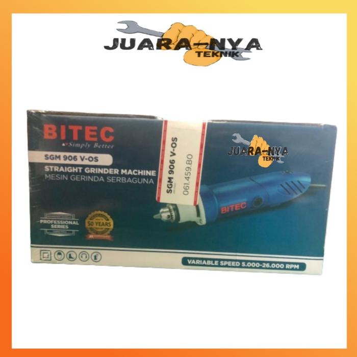 Gambar BITEC SGM 906 Straight Grinder Machine / Mini Die Grinder Lurus / Bosch / Mesin Gerinda Serbaguna dari JUARANYA TEKNIK BANDUNG undefined Tokopedia