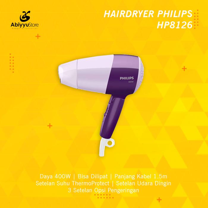 Philips Hp8126 Harga Hair Dryer Philips 400 Watt ZS PHILIPS Hair