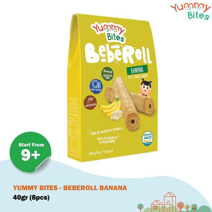 Gambar KIRIM LANGSUNG YUMMY BITES BEBEROLL 40 GR 9 BULAN+/ YUMMY BITES - Blueberry dari Reny Mall undefined 2 Tokopedia