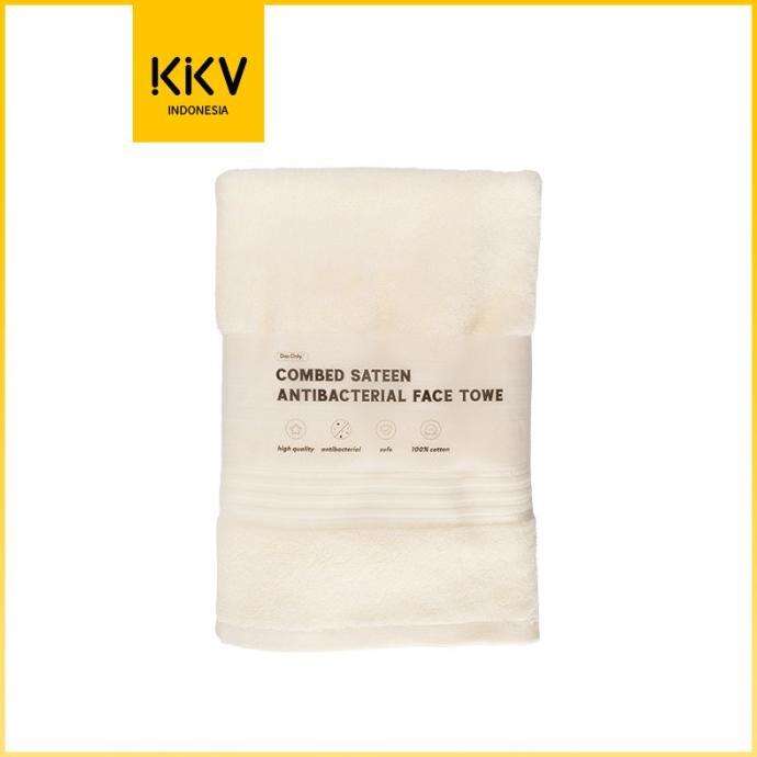 Gambar Ekspresif Kkv Das Only Combed Sateen Bath Towel Handuk Mandi Wajah - H.Mandi Gray dari ngalinshop undefined 5 Tokopedia