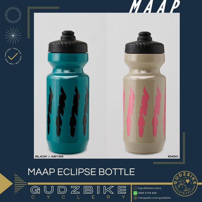 Gambar MAAP - Eclipse Bottle by PURIST 650ml - BLACK/ABYSS dari GUDZBIKE CYCLERY undefined Tokopedia