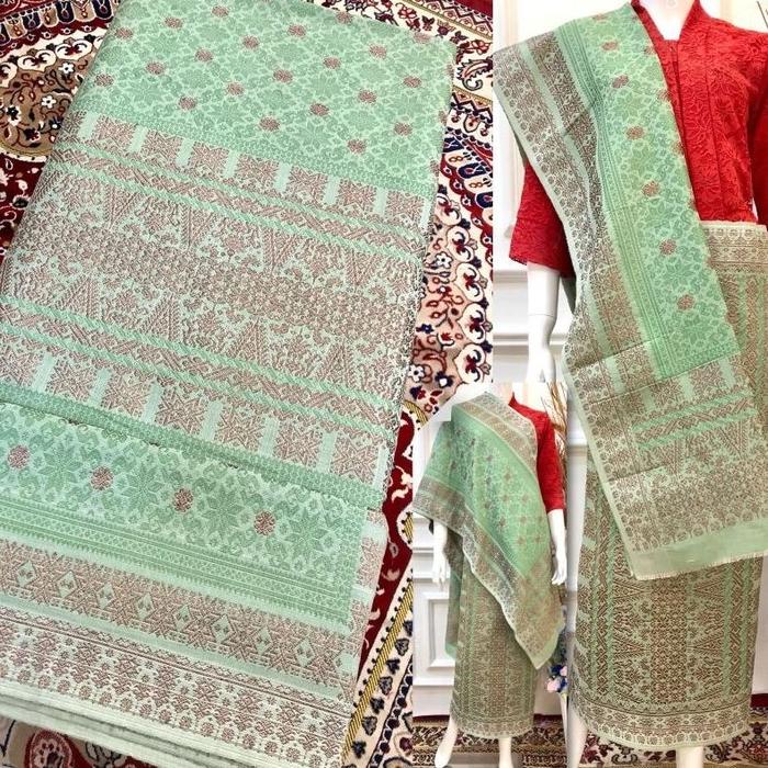 Gambar [Produk Terbaik] SONGKET TEMBAGA / SONGKET ASLI TENUN DAN MEWAH - A, All Size dari TRX&amp;STORE undefined Tokopedia