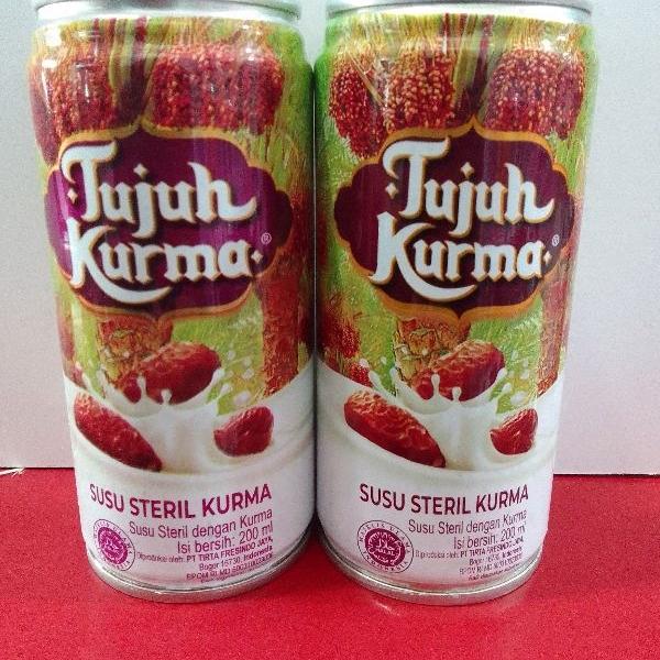 Gambar tujuh kurma susu steril kurma 200 ml dari TokoRiezky undefined Tokopedia
