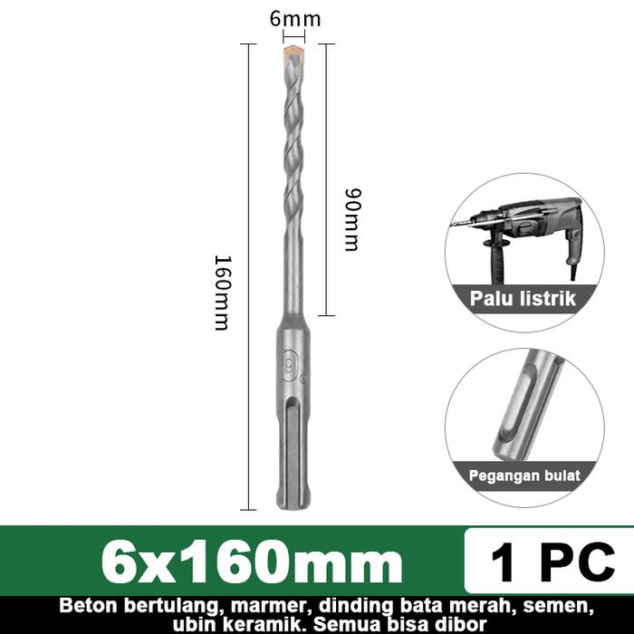 Bor Cod Promo MONAKE German tools Mata Bor (COD) Bobok Beton 6 8 10 12 14 16 ...