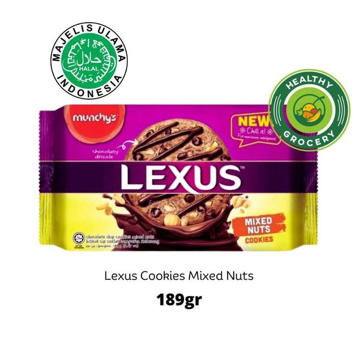 Gambar Munchy's Lexus Cookies Original 189gr ( BIRU ) - MIXED NUTS dari shelby mart undefined 5 Tokopedia