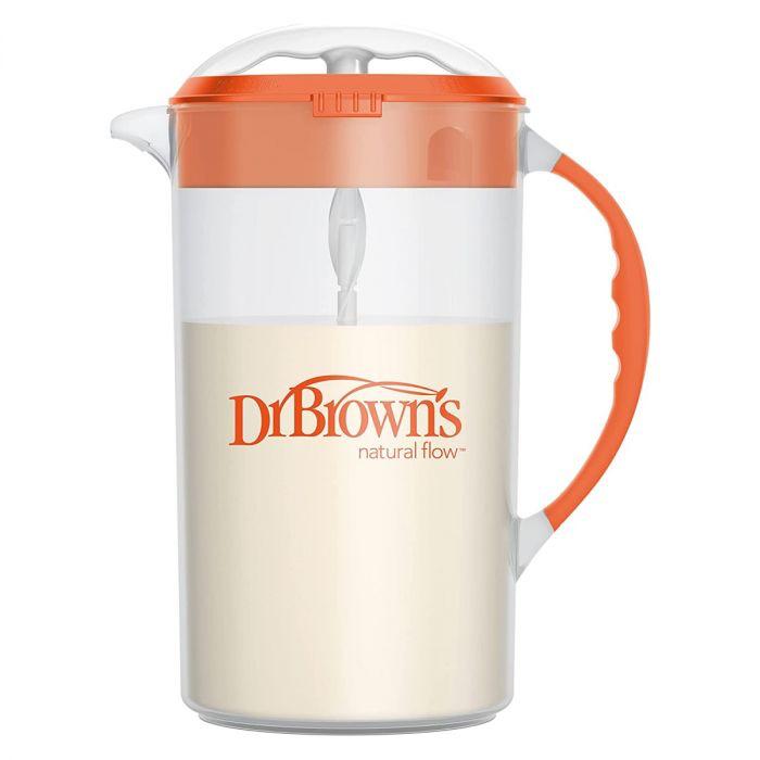 Gambar DR. BROWN'S Natural Flow Formula Milk Mixing Pitcher/pengaduk susu formula bayi/baby bottle dr browns - Orange dari Thesgstuffs undefined Tokopedia