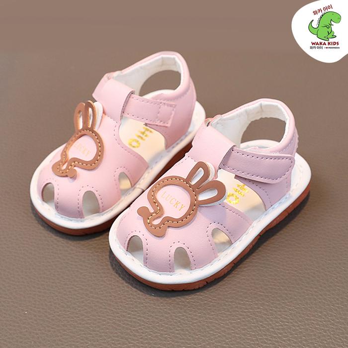 Gambar Wakakids Sepatu Sandal Bayi Prewalker Anak Laki Laki dan Perempuan Bunyi Cit Cit Lucky Bunny Import Venrz - Pink, 18 dari Wakakids undefined Tokopedia