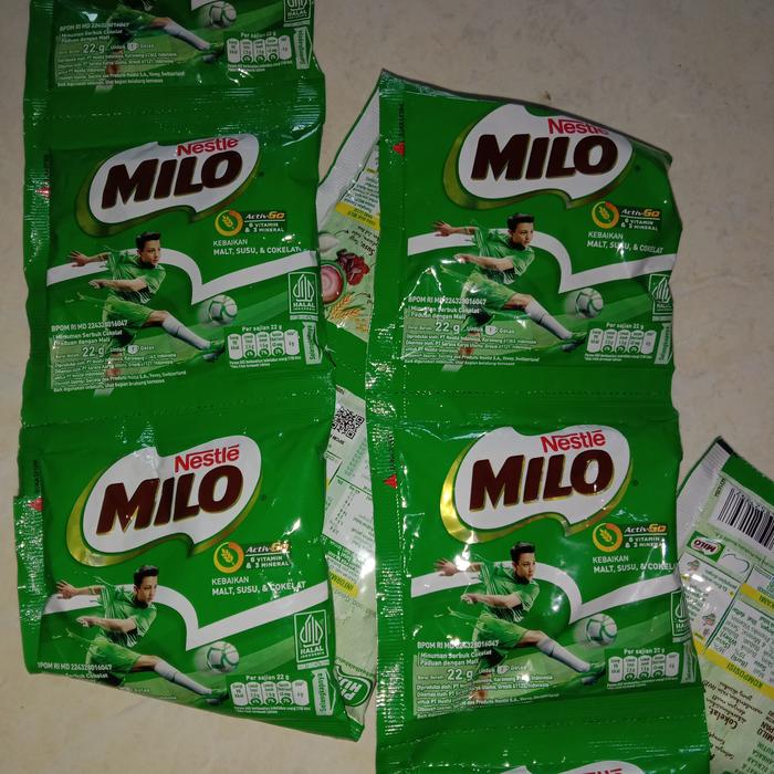 Gambar Milo renceng isi 10sachet dari novita sembako undefined Tokopedia