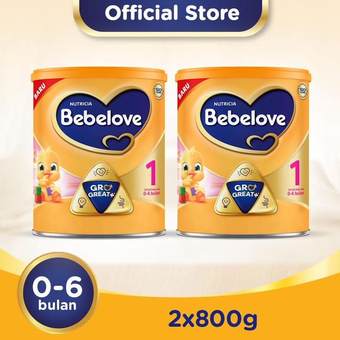 Gambar All New Goods Bebelove 1 Formula Bayi Bubuk 800 gr x 2 Terima Kasih - Twinpack dari juhasga undefined Tokopedia