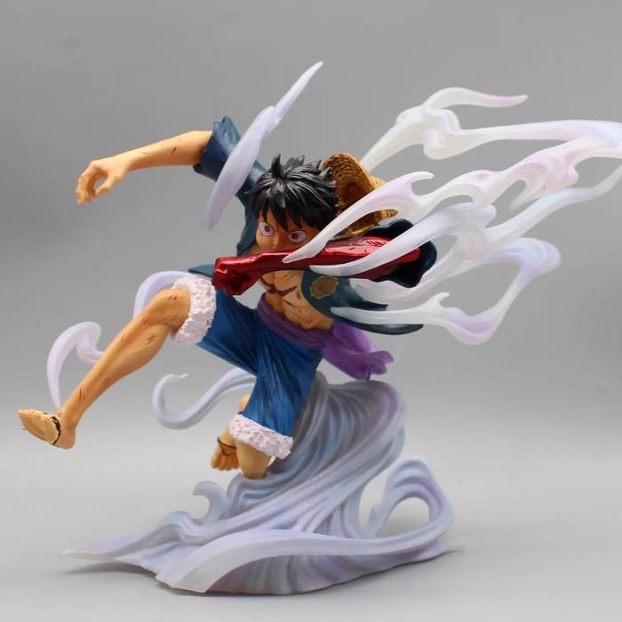 Gambar one piece sun God Nika Luffy gear 5 action figure - C. +-20cm putih dari KITTY TOYS undefined Tokopedia