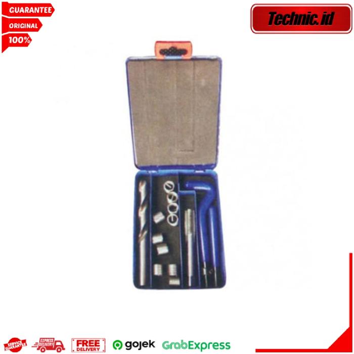 Gambar Krisbow Thread Repair Kit M 14x1.25 Mm 1.5d Length Tool Kit Set Hand Tools dari Technic ID undefined Tokopedia