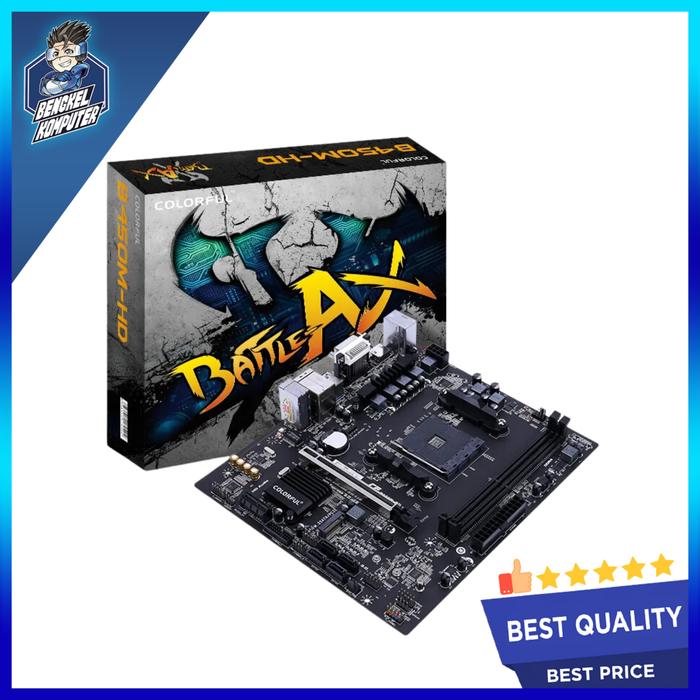 Gambar MOTHERBOARD COLORFUL BATTLE AX B450M-K M2 V14 dari bengkelkomputerptk undefined Tokopedia