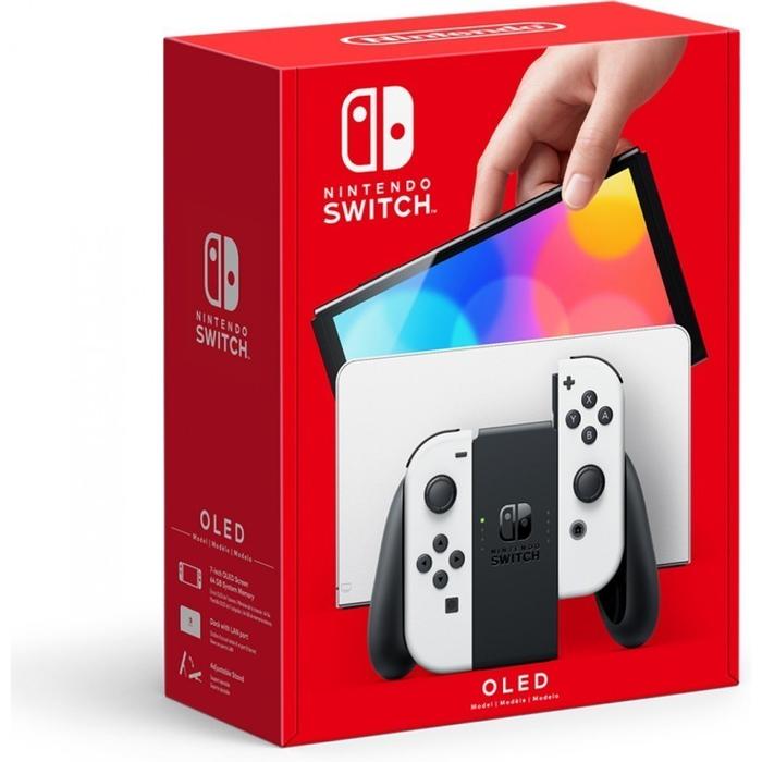 Gambar NINTENDO SWITCH OLED FULL GAME CFW 128GB / 256GB / 512GB - WHITE, 128GB dari Yumn4Store undefined Tokopedia