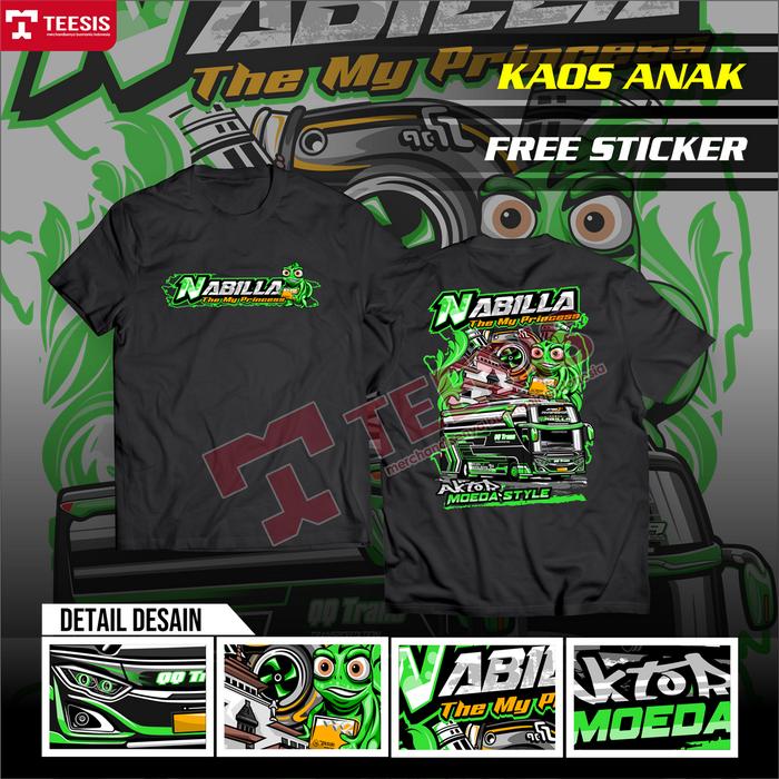 Gambar Kaos Baju Bus Mania Bismania Nabilla Nabila QQ Trans Basuri Jetbus Adiputro - HITAM ANAK, S dari kaosbusofficial undefined Tokopedia
