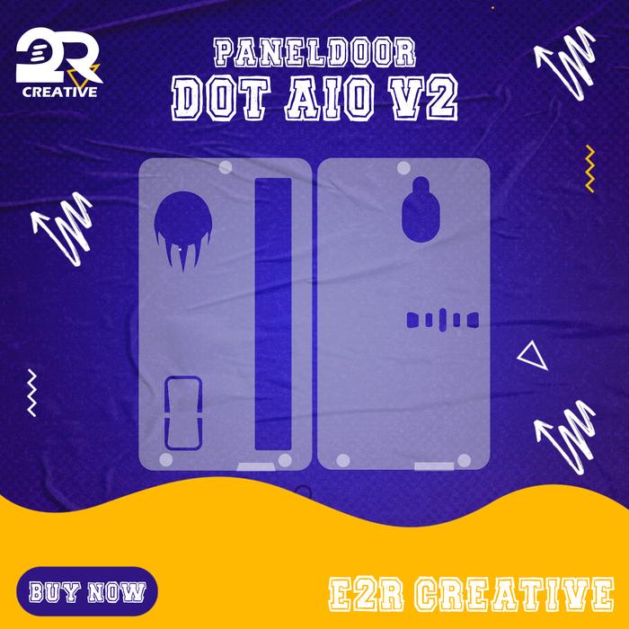 Gambar Panel / Backdoor Akrilik DOT AIO V2 Kit Polos & Motif Bisa Custom #1 - POLOS dari E2R CREATIVE undefined Tokopedia