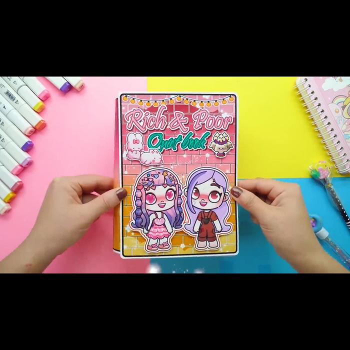 Gambar Pazu Avatar World Rich and Poor paper doll mainan bongkar pasang - jadi buku - tinggal mainkan dari Cionara Exito Shop undefined Tokopedia