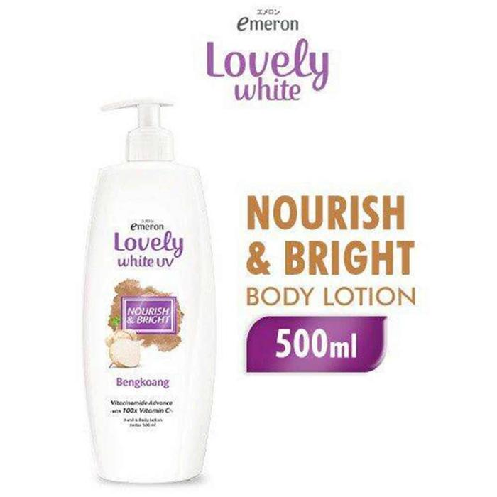 Gambar Emeron Hand & Body Lotion Lovely Bengkuang 500ml - bengkoang dari MIUI LOVER undefined Tokopedia