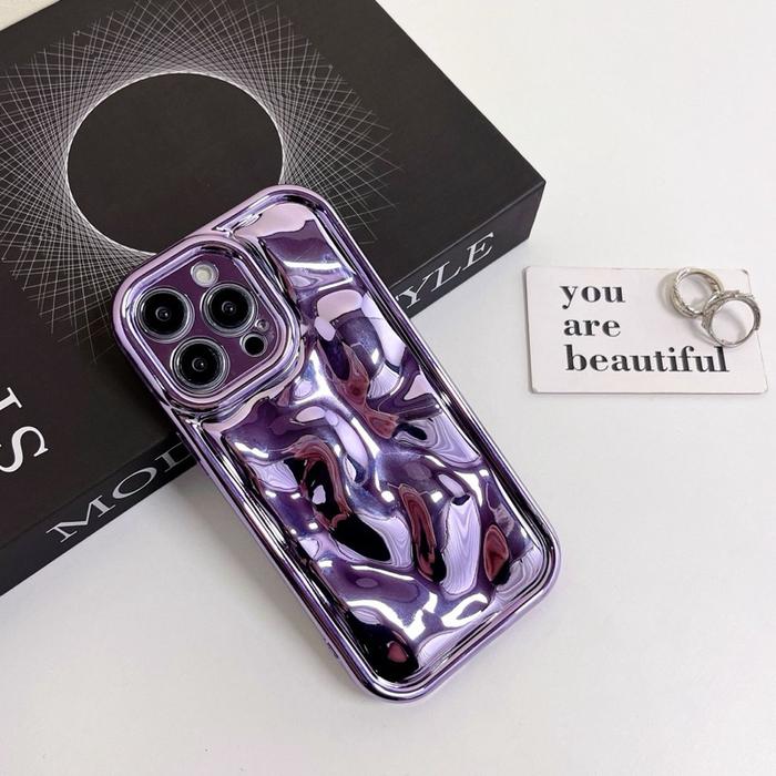 Gambar Electroplating Meteorite Texture TPU Case IPhone 11 Pro Max 12 Mini 12 Pro Max - Purple, 12 Pro Max dari Accarea Store undefined Tokopedia