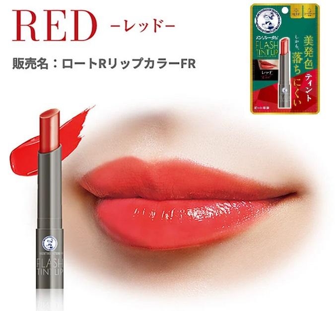 Gambar Rohto Mentholatum Flash Tint Lip / Lip Cream / Lip Balm SPF 26 PA+++ - Red dari Hacca undefined Tokopedia