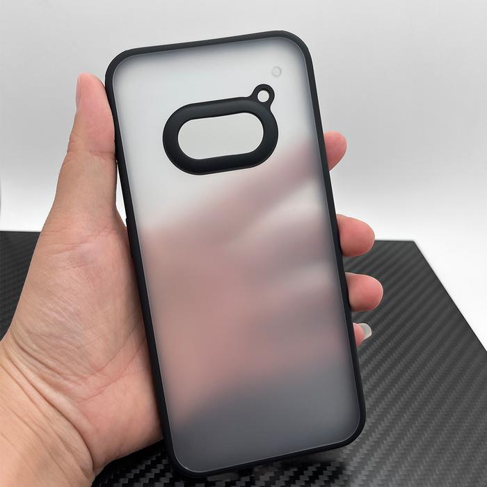 Gambar Matte Clear Case for Nothing Phone 2A | Casing Cover Anti Kuning - Hitam dari nucleo undefined Tokopedia