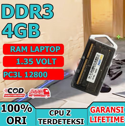 Gambar RAM SODIM/LAPTOP 4GB 2Rx8 DDR3 PC - 10600s - MERK SAMSUNG SERAGAM - 4GB PC3L CAMPUR dari Pc Murah Comp undefined Tokopedia