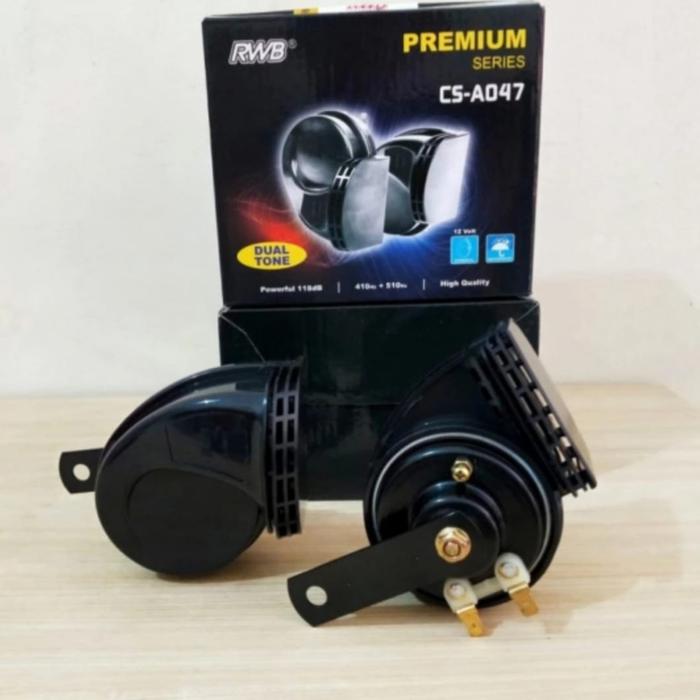 Gambar klakson keong mobil rwb cs-047 water proof 12 volt dari justin & jessica undefined Tokopedia