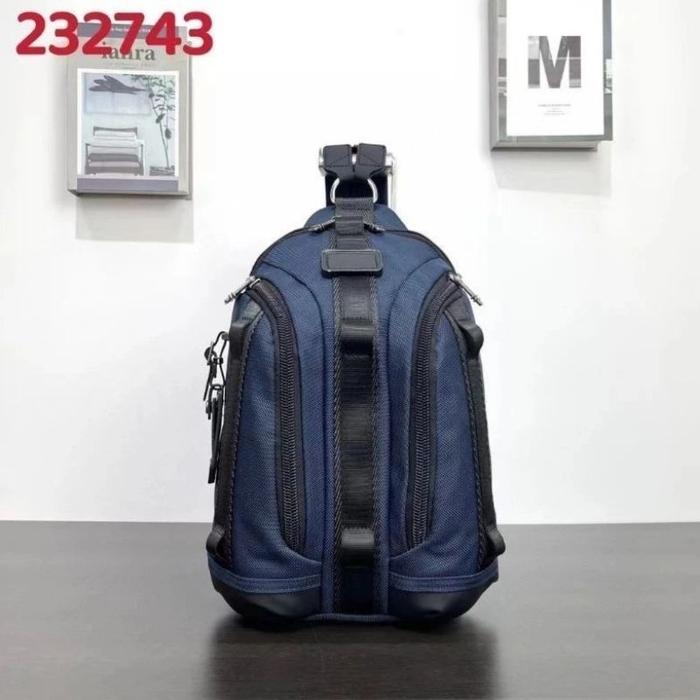 jual backpack tumi Bag Tumi Backpack Worth It Jual TAS T U M I KNIGHT SLING BACKPACK 2in1 Biru  Kota