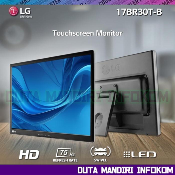 Gambar LG 17BR30T B 17" Inch Touchscreen - HD TN 5ms VGA Monitor dari Duta Mandiri Infokom undefined Tokopedia