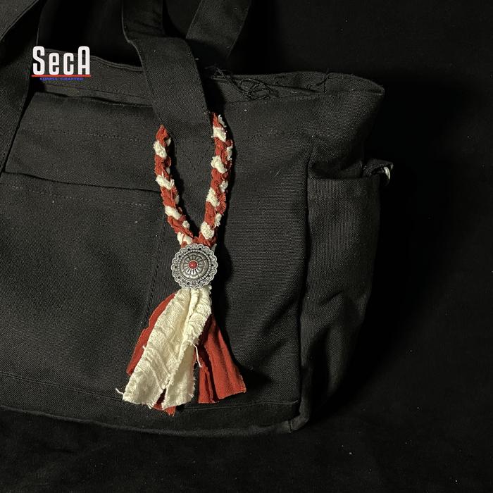 Gambar Bag charm Multi color/Bag charm concho/ Gantungan/ Boro Tie mini - 01 dari Secaworks undefined Tokopedia