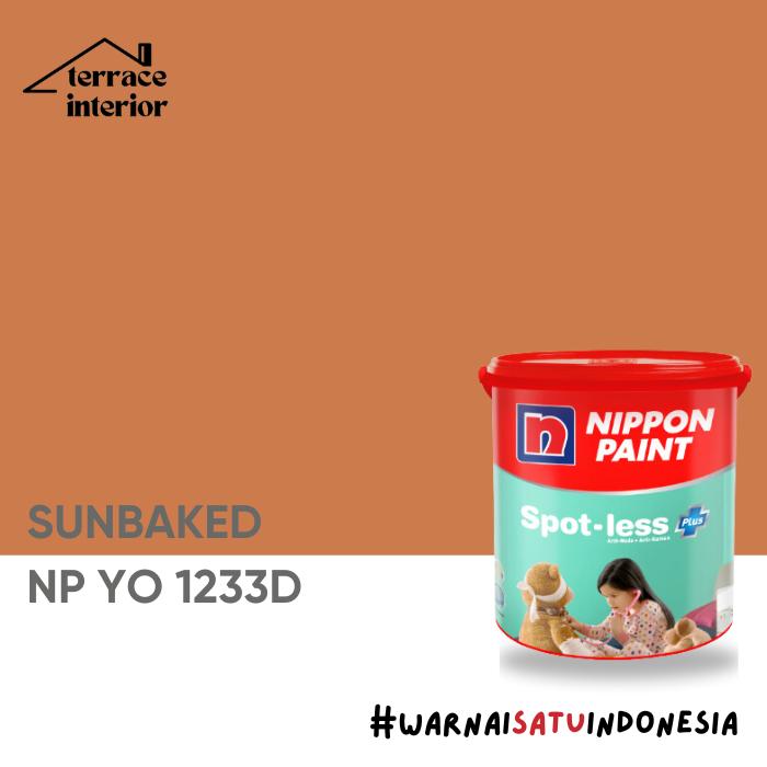 Gambar Cat Tembok Spotless Plus Nippon Paint Interior Warna Orange 20 Liter - SUNBAKED dari Terrace Interior undefined Tokopedia