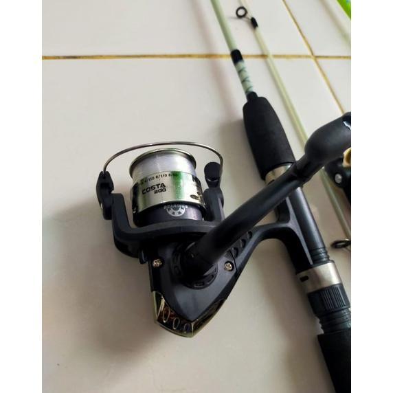 Gambar Pancing Set Lengkap Tinggal Pakai Cocok Untuk Mancing Udang Dan Ikan - Putih, 135 cm dari Anglerpro11 undefined Tokopedia