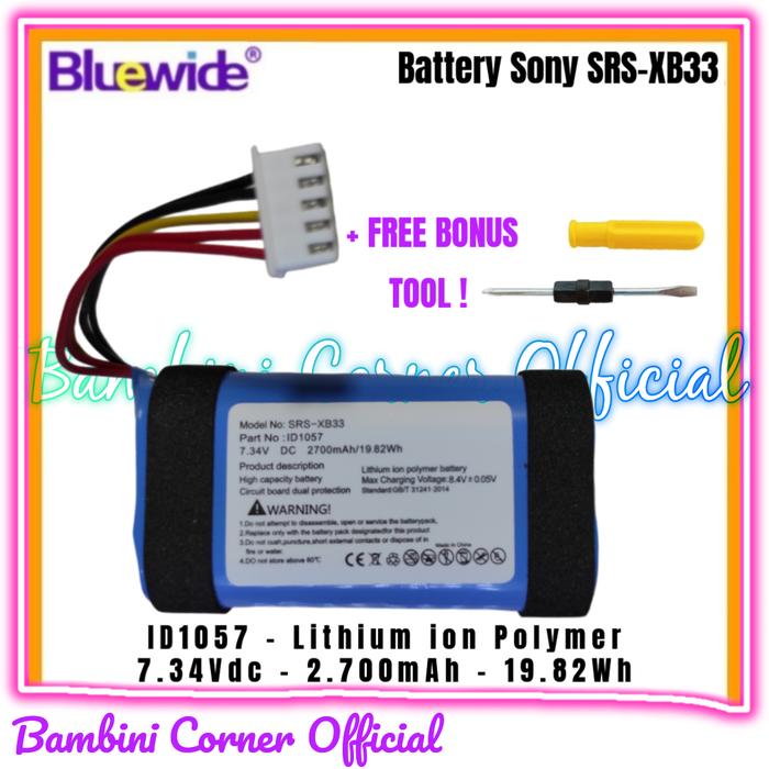 Sony Srs Xb31 Battery Sony Xb31 Battery