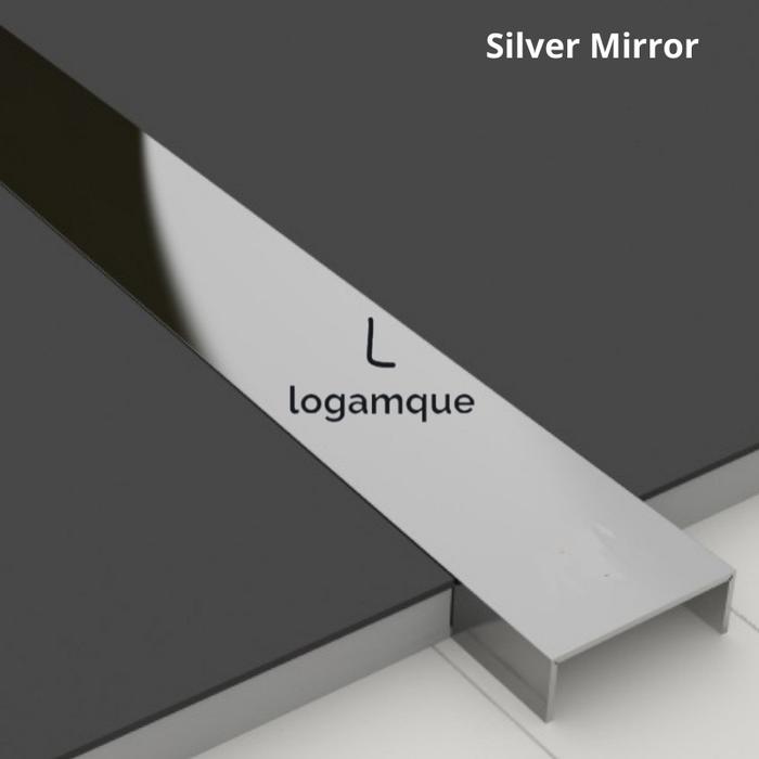 Gambar List Stainless U Silver 10 x 50 x 10 x 0,8 mm x 3050 mm - Silver MR dari logamquee undefined Tokopedia
