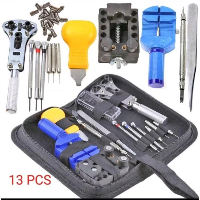 Gambar Alat Reparasi Service Jam Tangan Tools Set Watch Repair dari GP TOOLS undefined Tokopedia