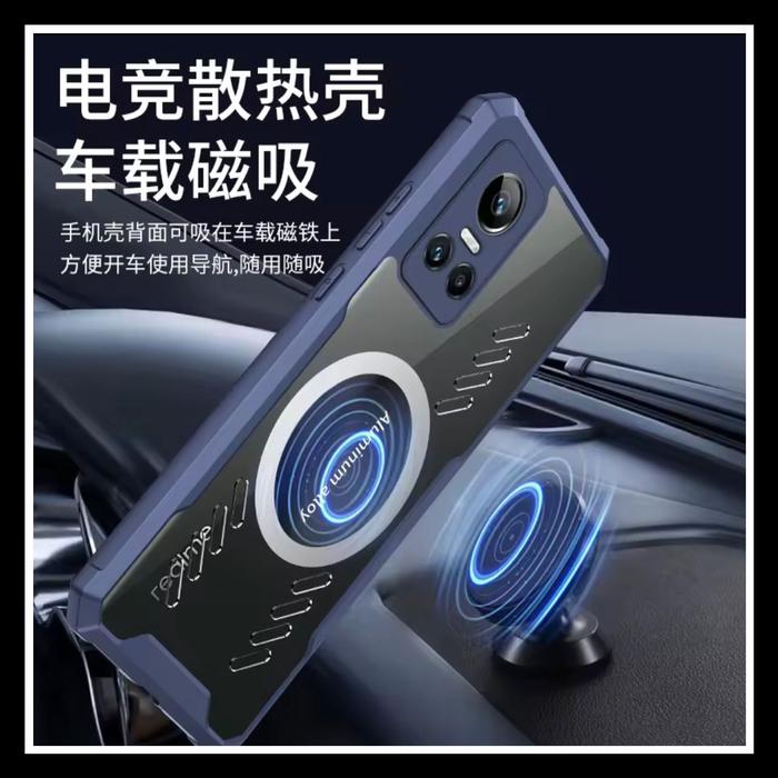 Gambar Oppo Reno 10 5G / Reno10 Pro 5G Cooling Magnetic Original Hard Case Pc - BIRU NAVY., OPPO RENO 10 5G dari Original Shop Nillkin undefined Tokopedia