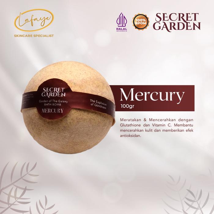 Gambar Secret Garden Bath Bomb Sabun Busa Mandi Foam Aromatherapy 100gr - Mercury Bath Bomb, Secret Garden dari Lafaye Store undefined Tokopedia