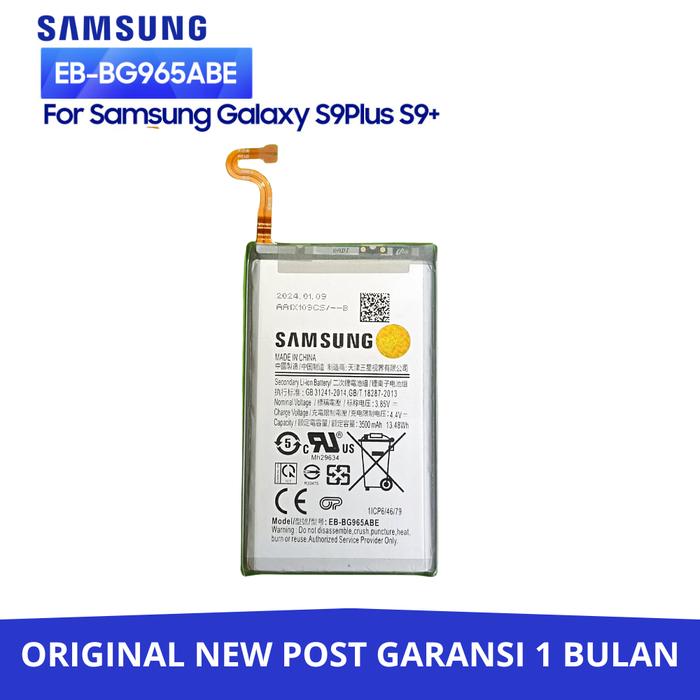 Gambar Battery / Baterai Original Samsung Galaxy S9 Plus S9+ 100% EB-BG965ABA dari RIO CELLULAR undefined Tokopedia