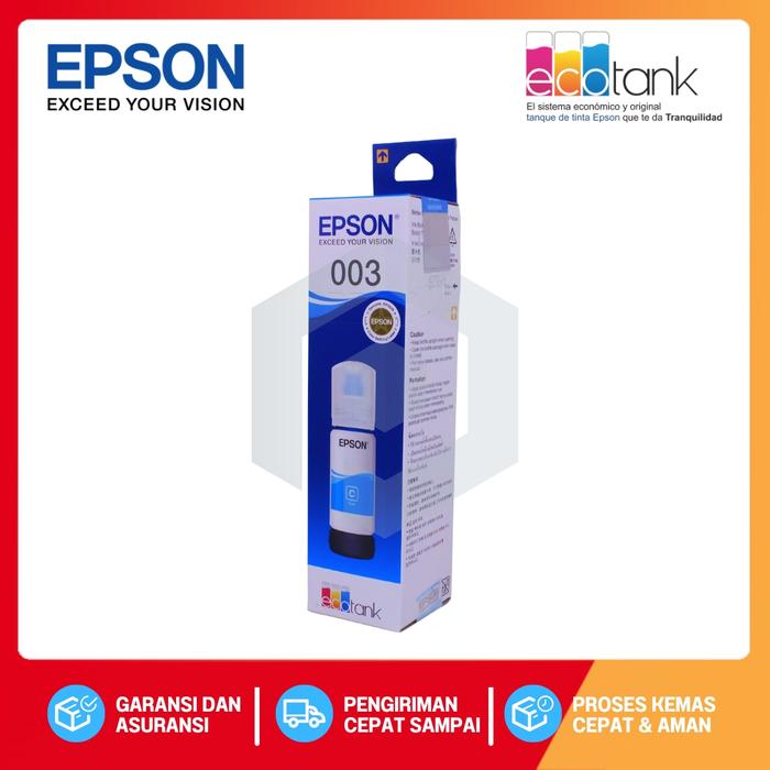 Gambar TINTA EPSON 003 FOR PRINTER L1110 L3110 L3116 L3150 L3156 L5190 - Kuning dari Pusat Grosir Tinta undefined 4 Tokopedia