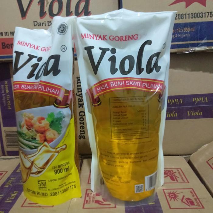 Gambar Minyak goreng viola pouch 900ml 1 karton dari Bumi Sawit Wijaya undefined Tokopedia