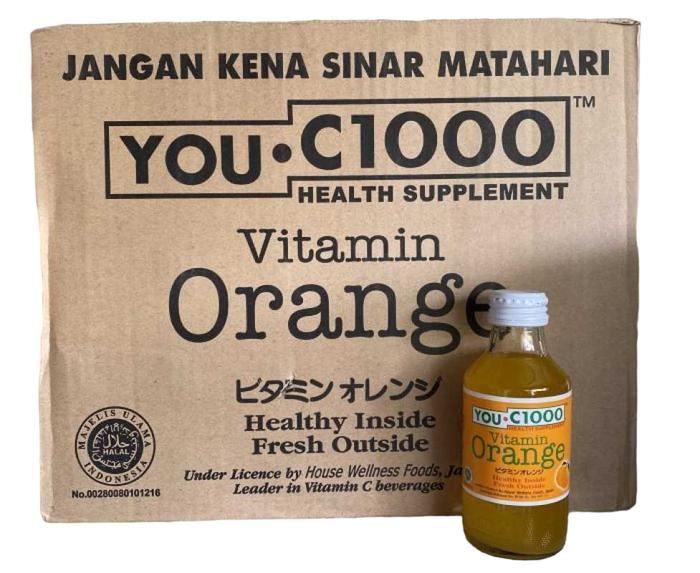 Gambar You C1000 / You C 1000/ UC1000 / UC 1000 / YouC1000 Vitamin C jeruk orange 1 dus - Orange dari mitrasm undefined Tokopedia
