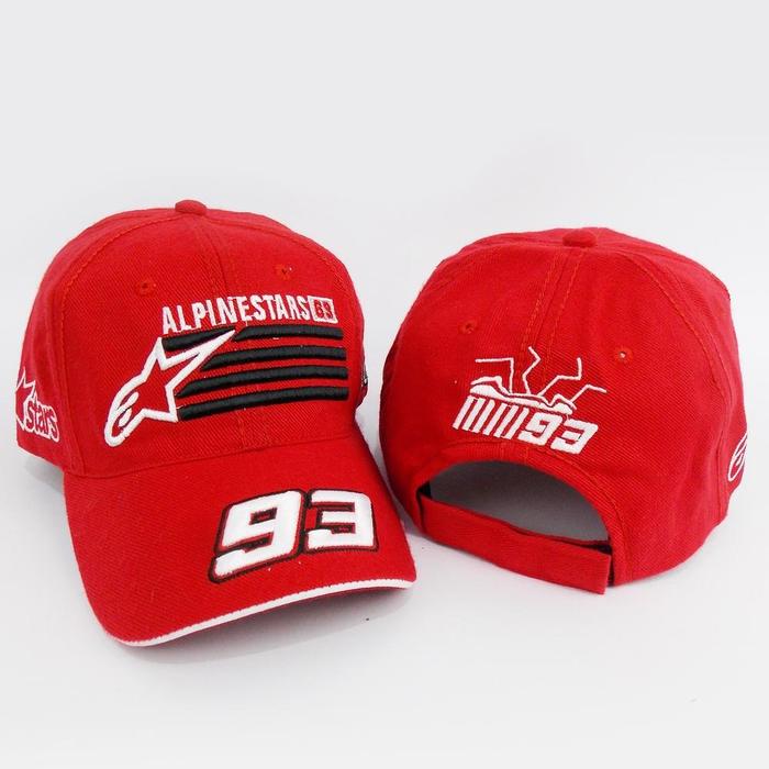 Gambar SNAP BACK MOTO GP MARQUEZ 7 - TOPI MOTOGP MARC MARQUEZ - TOPI MARQUEZ - MARQUEZ 08 dari Kinara StoreId undefined Tokopedia